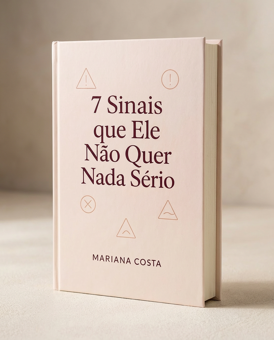 7 Sinais que Ele Não Quer Nada Sério